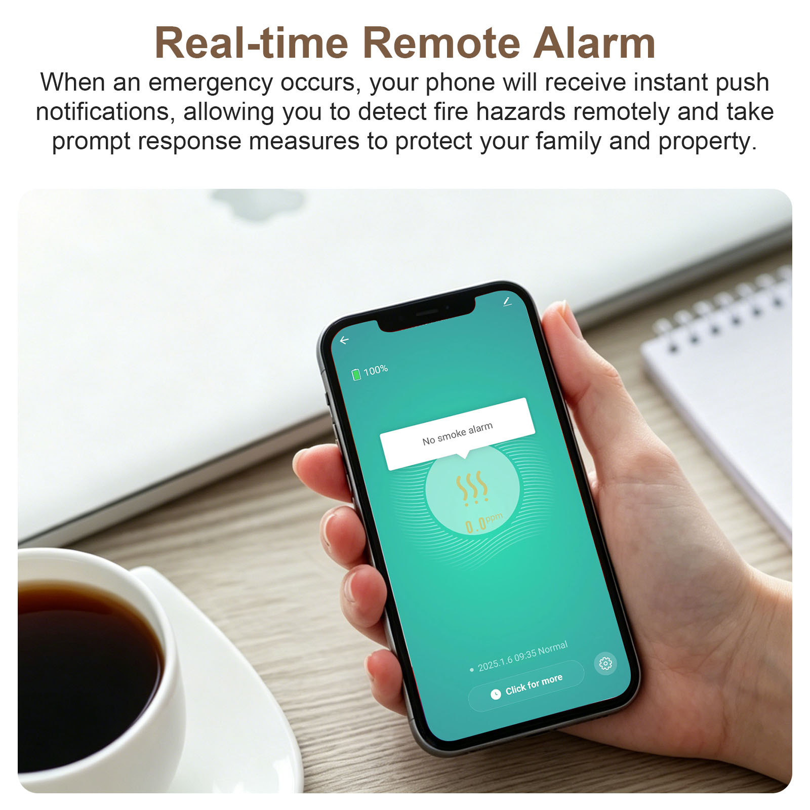 ZigBee WiFi Smart Smoke Detect - огляд і ціна Smoke Detector Interconnected