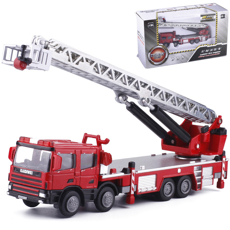 Alloy 1:50 ladder fire engine  - огляд і ціна Fire Escape Ladder