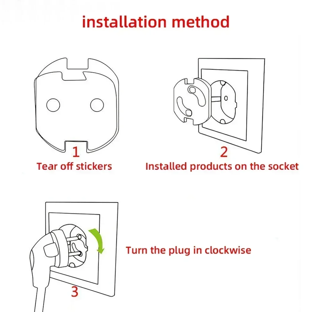 1/10pcs Electrical Outlet Prot - огляд і ціна Outlet Cover Baby