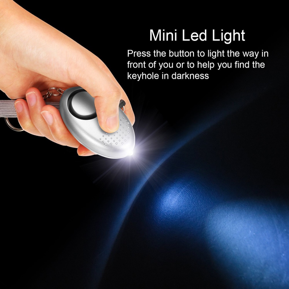 130dB Self Defense Alarm Anti- - огляд і ціна Personal Alarm Keychain