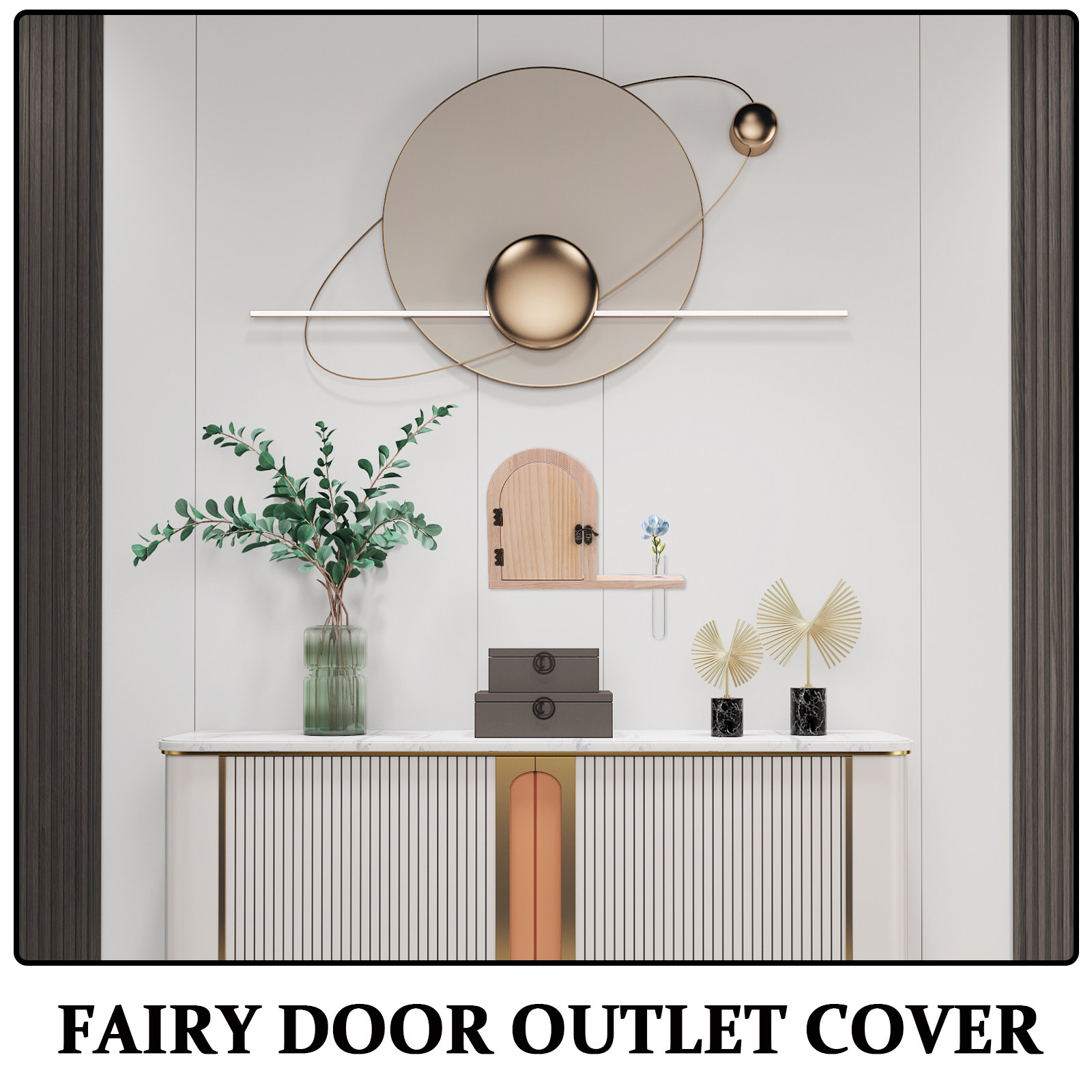 Fairy Door Outlet Cover Wooden - огляд і ціна Outlet Cover Baby